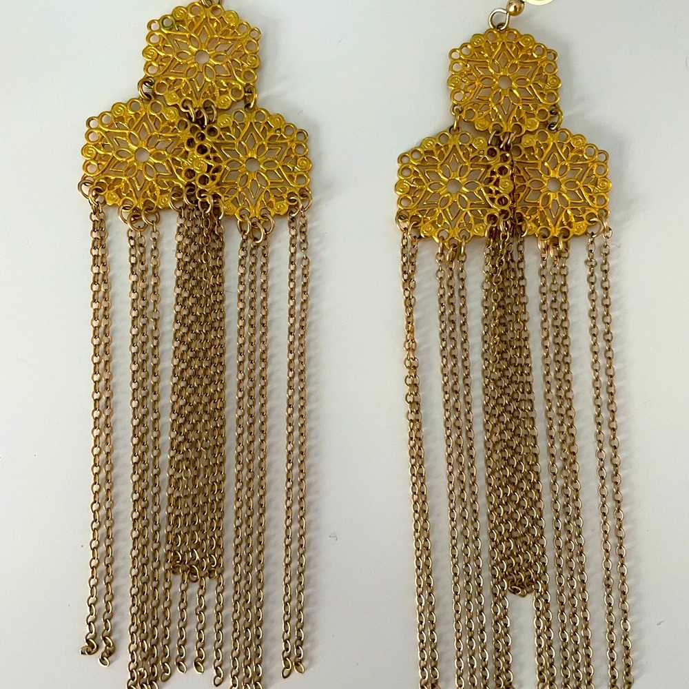 Vintage chandelier earrings